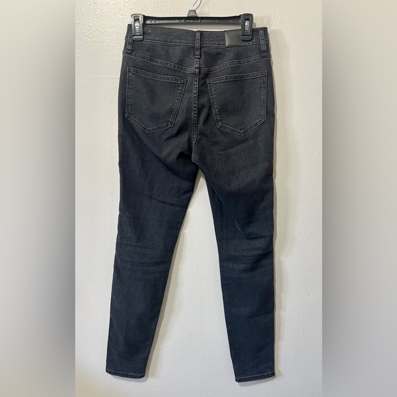 Madewell Black 10" High-Rise Skinny - Size 27 - Picture 3 of 12